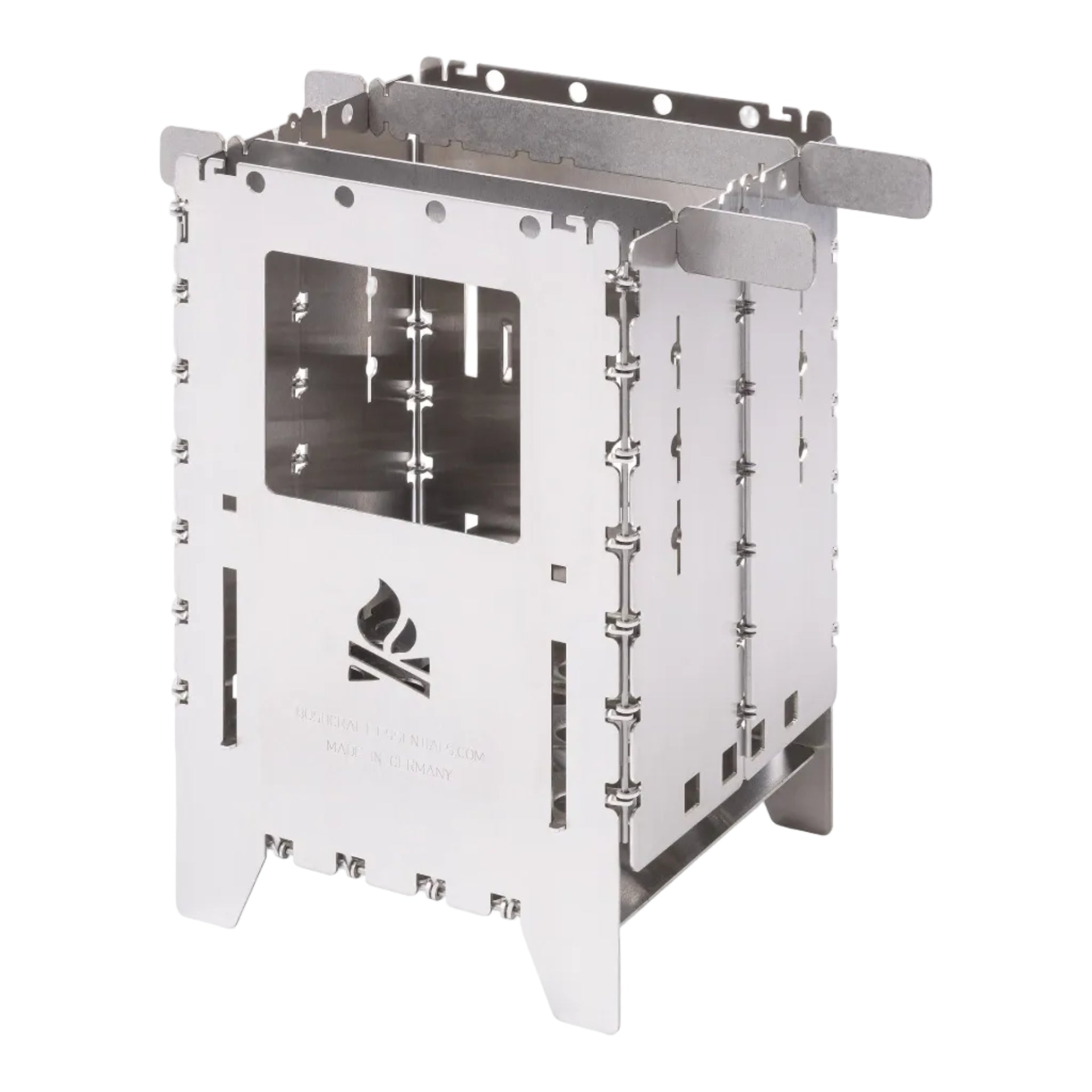 BUSHBOX XL キャンプ道具】ソロキャンプ最強の焚火台_ブッシュボックスチタン アウトドアストーブ バーベキュー・調理用品