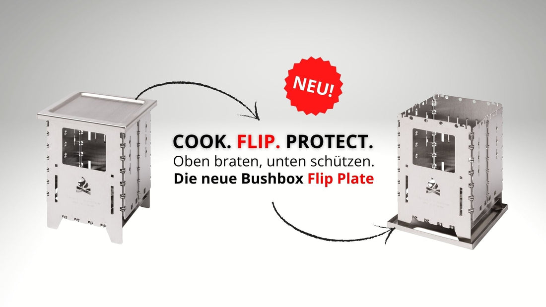 1 Flip, 2 Funktionen – die neue Bushbox Flip Plate