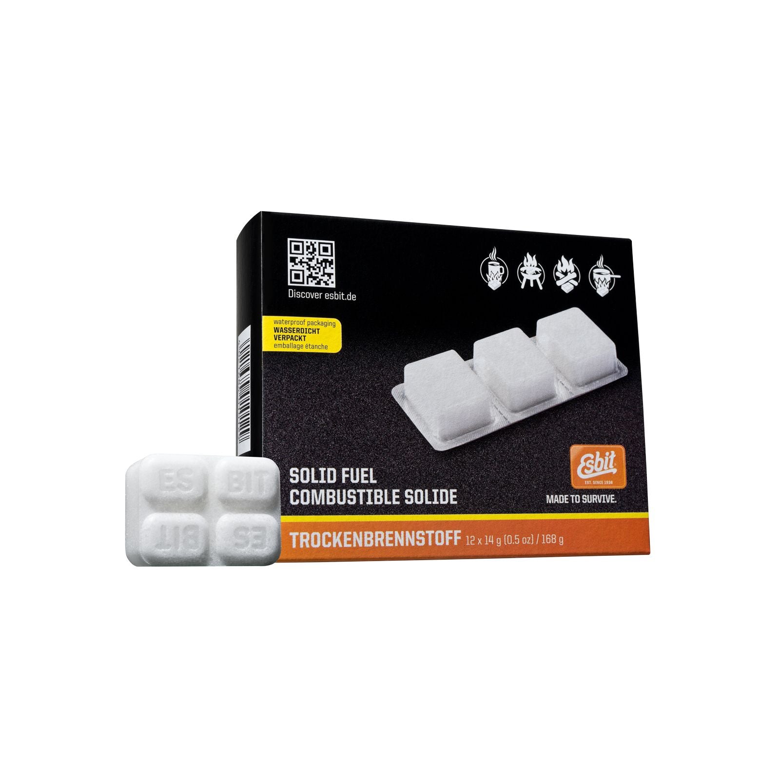 Esbit Trockenbrennstoff-Tabletten 12 x 14 g