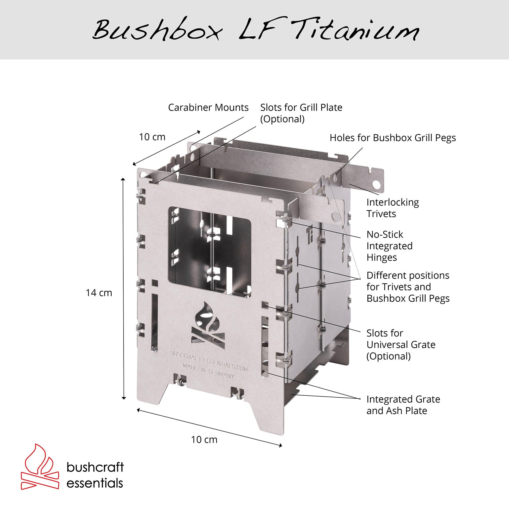Bushbox LF Titanium Premium Set