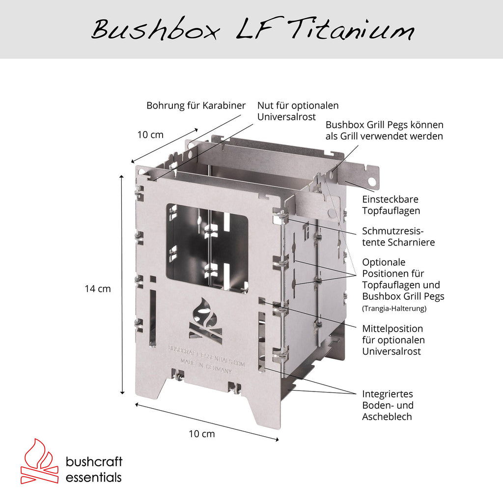 Bushbox LF Titanium Premium Set