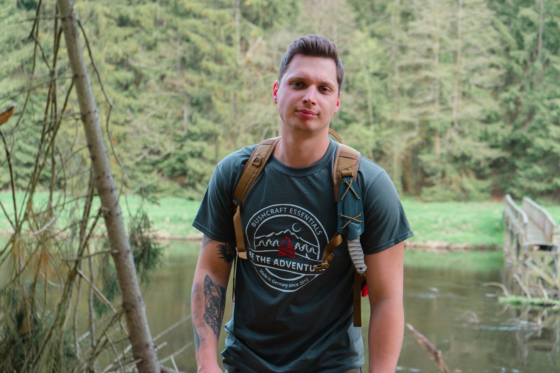 Herren T-Shirt BE THE ADVENTURE