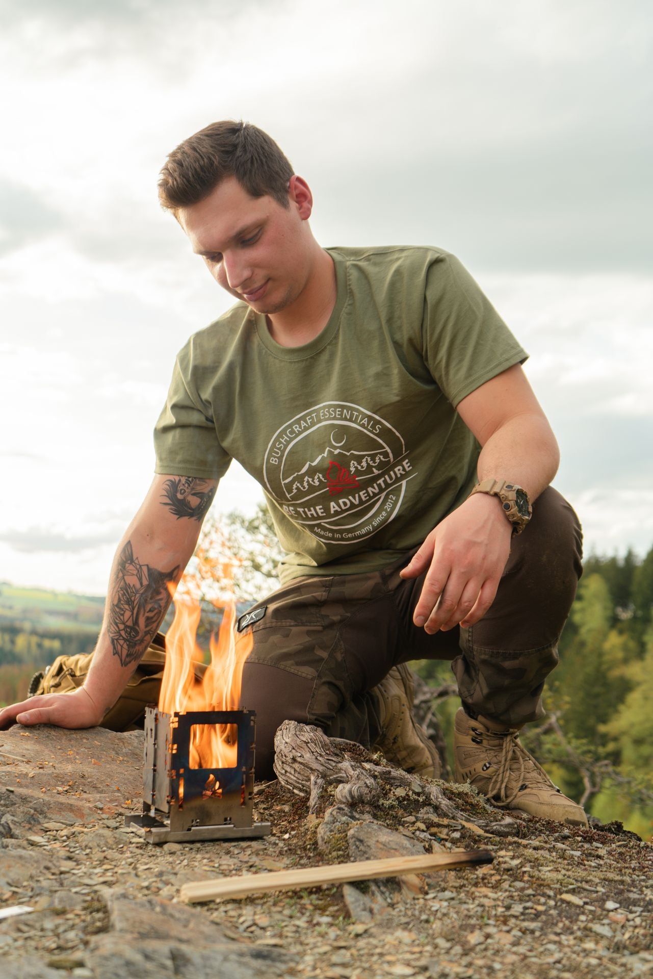 Herren T-Shirt BE THE ADVENTURE