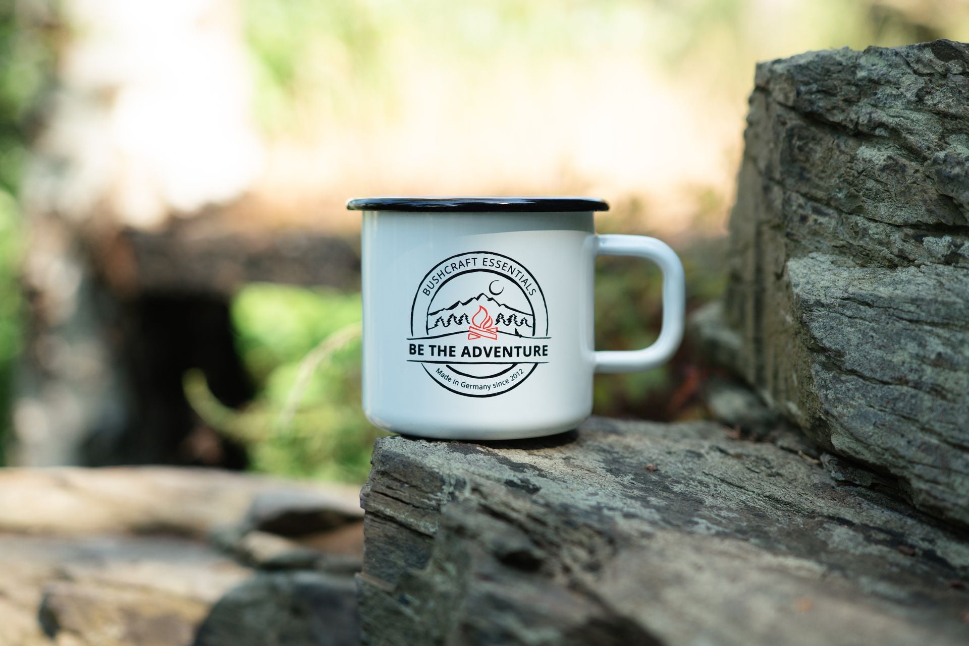 【日本未発売】Bushbox Mug ホーローマグ Bushbox Mug BE THE ADVENTURE – Bushcraft Essentials Shop