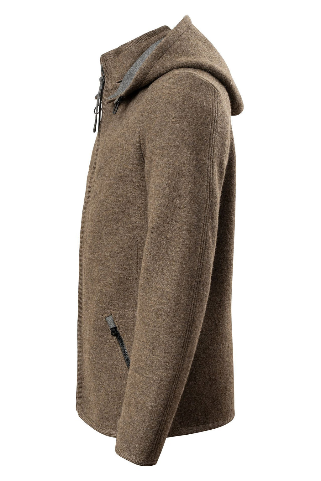 Wool Essentials Active Wear Jacke (Mittelbraun)