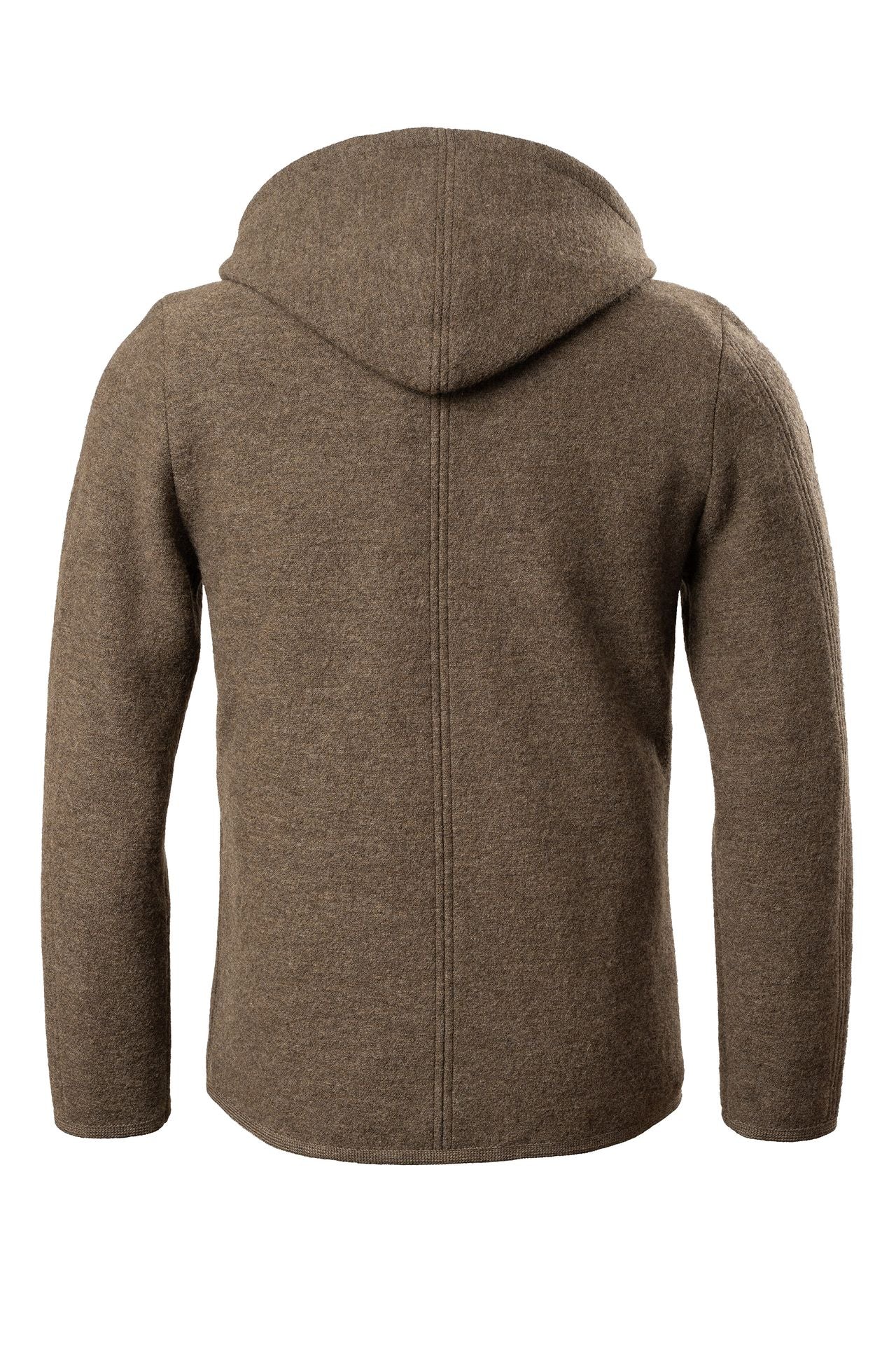 Wool Essentials Active Wear Jacket (Medium Brown)
