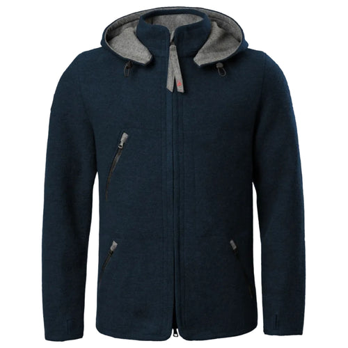 Wool Essentials Active Wear Jacket (Medium Blue)