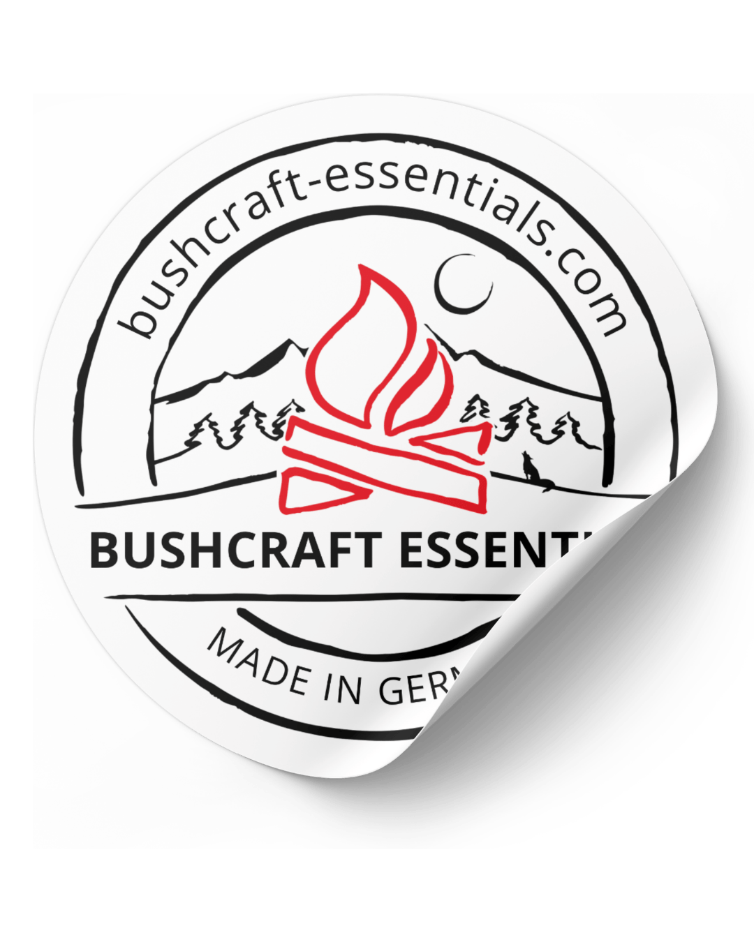 Bushcraft Essentials Car Sticker
