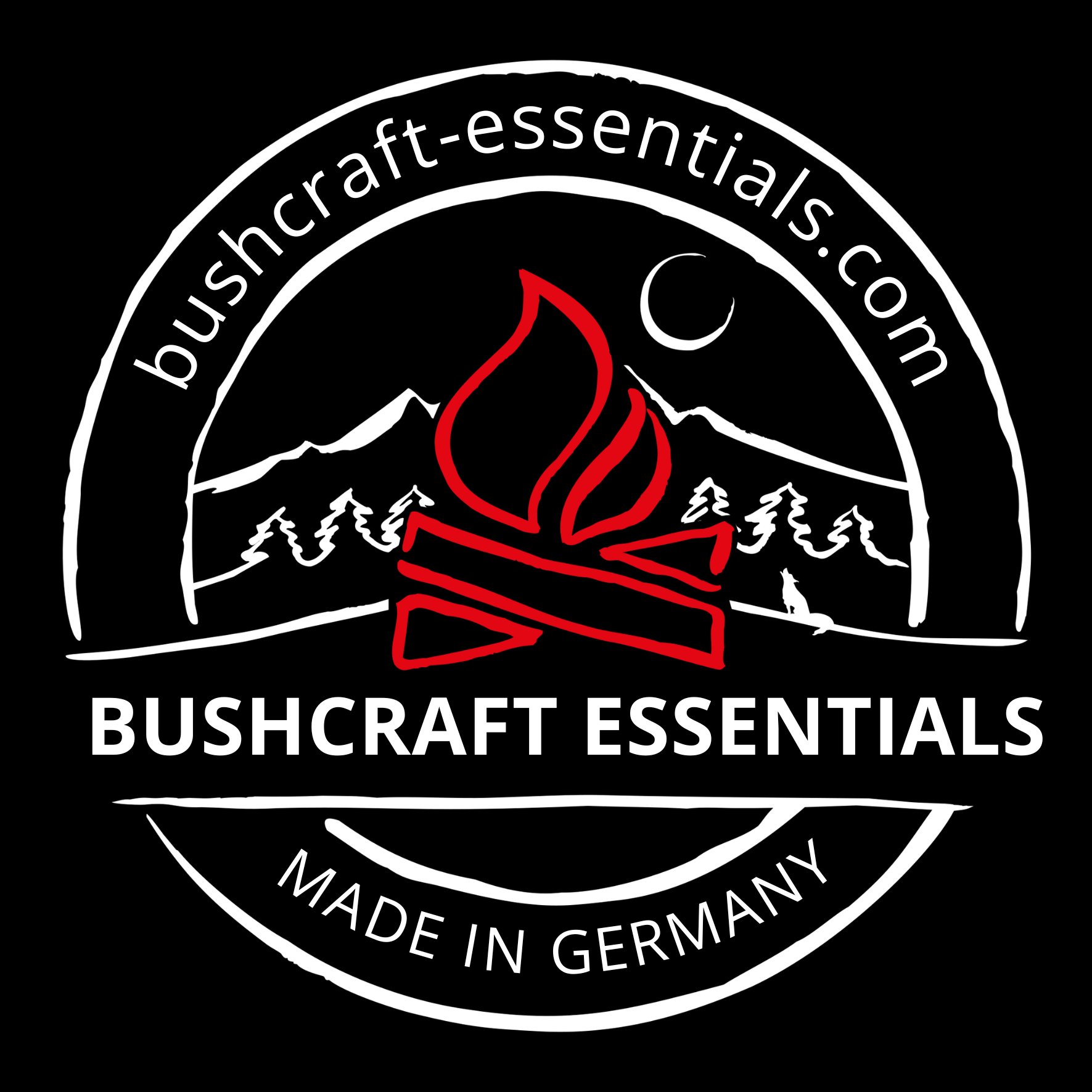 Bushcraft Essentials Car Sticker