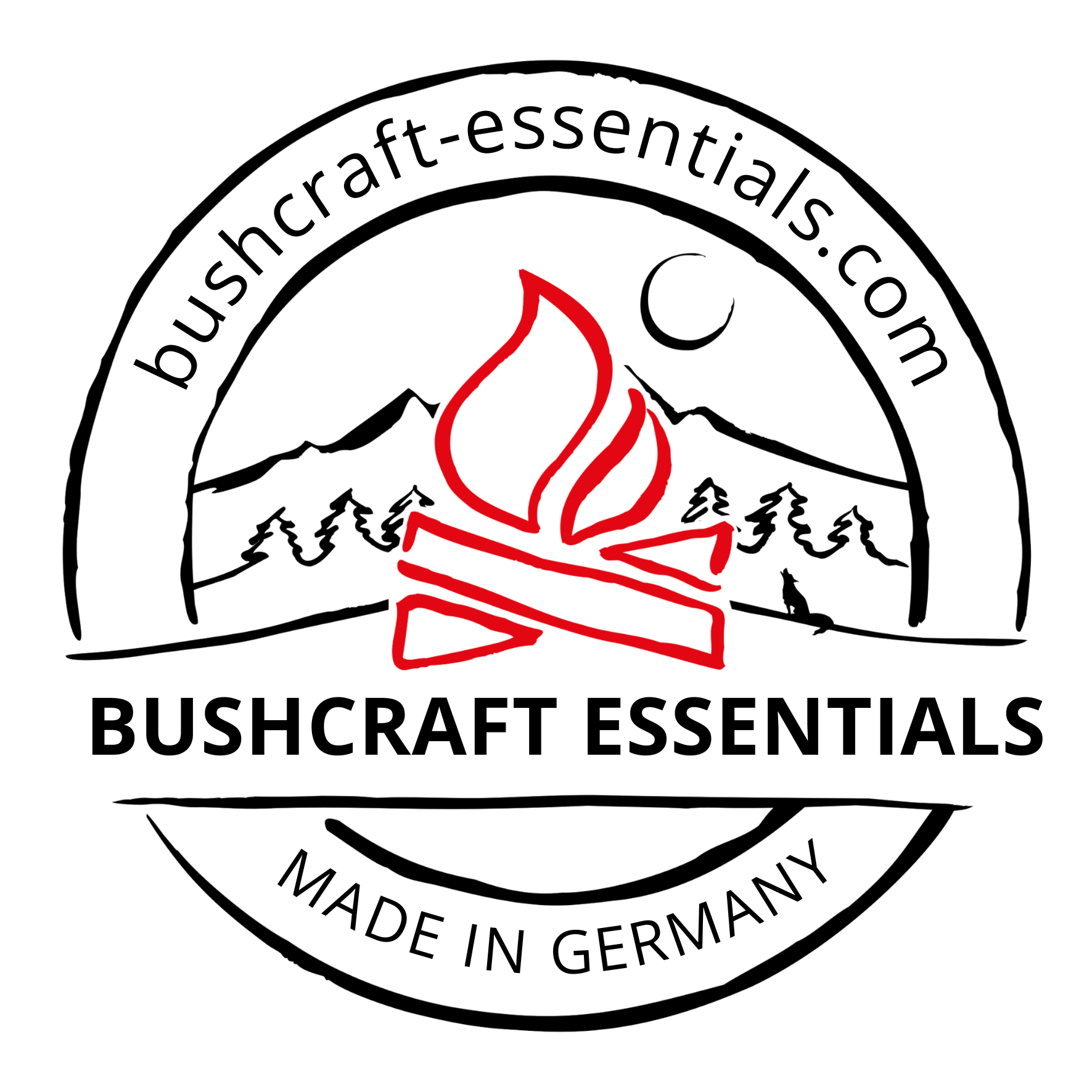 Bushcraft Essentials Car Sticker