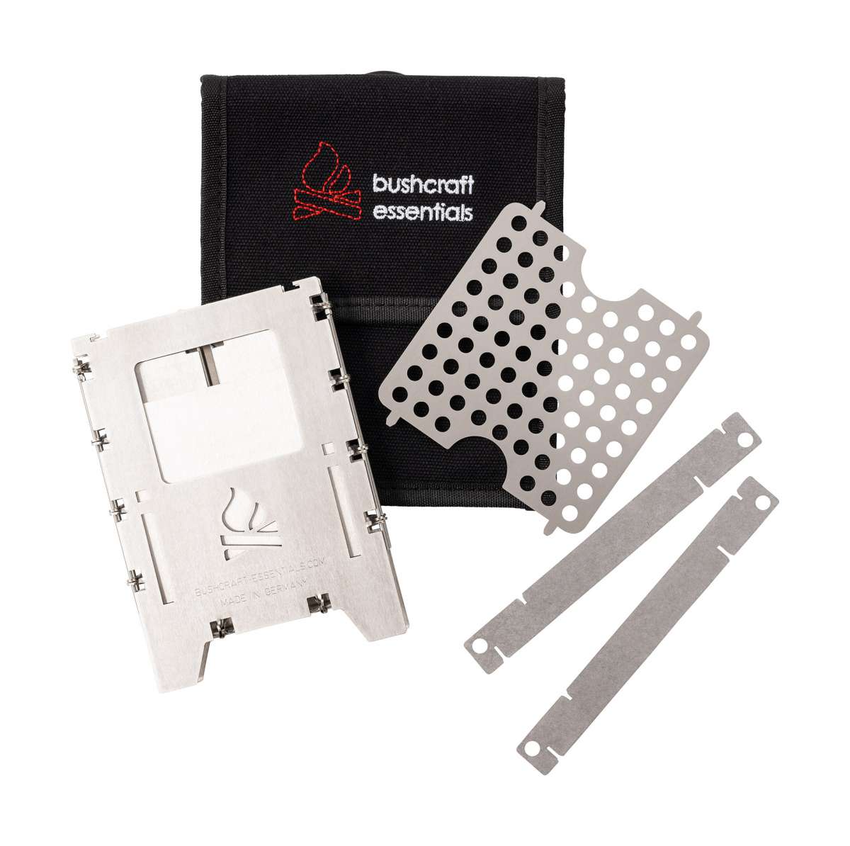 Bushbox LF Set incl. Universal Grate and Outdoor Bag | Bushcraft Essentials  Shop