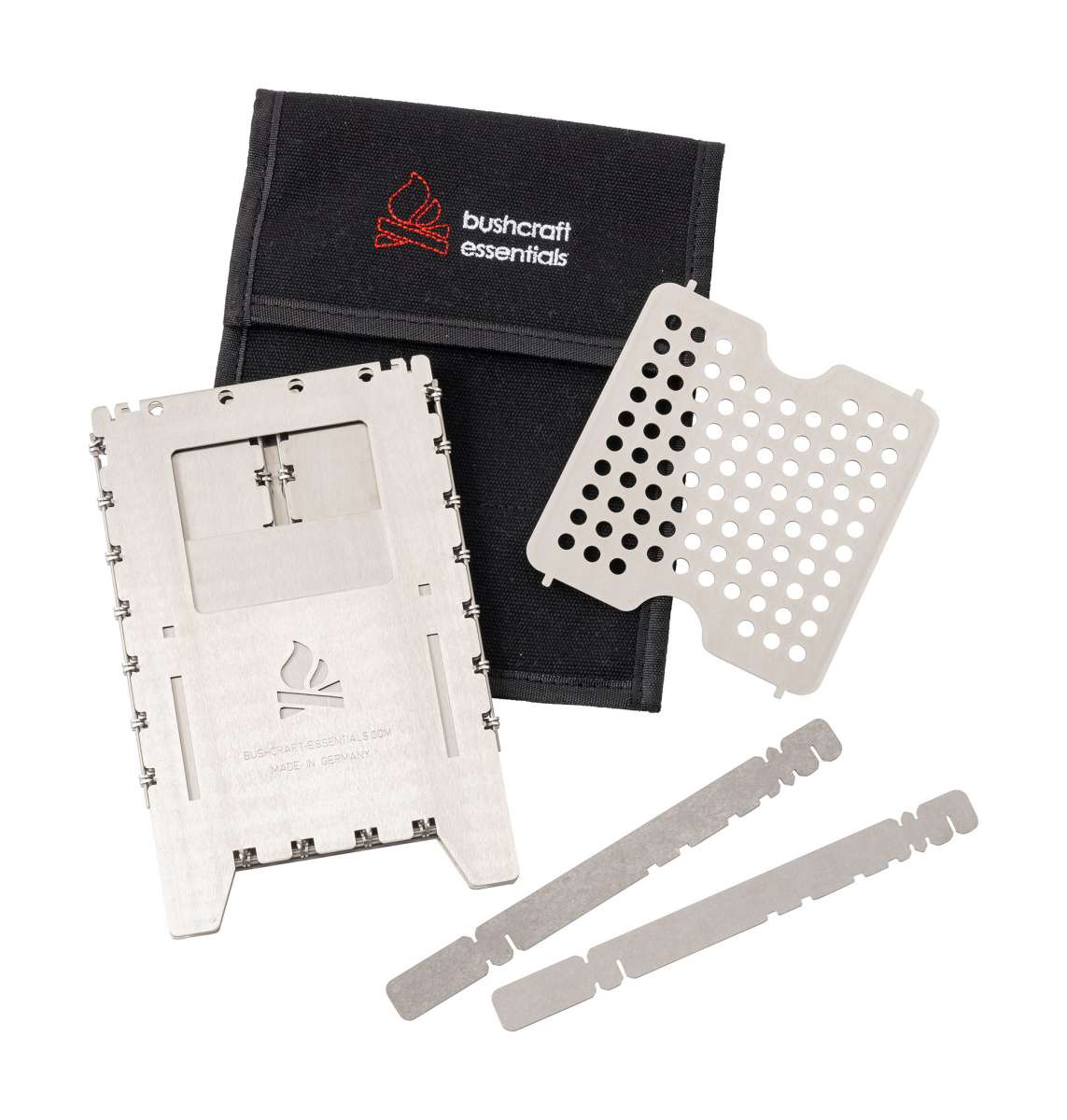 Bushbox XL Combination Kit incl. Universal Grate and Outdoor Bag | Bushcraft  Essentials Shop